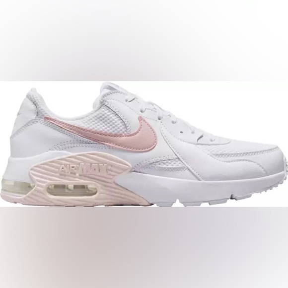 Nike Women's Air Max Excee (white/pink) size 10 - Picture 1 of 3